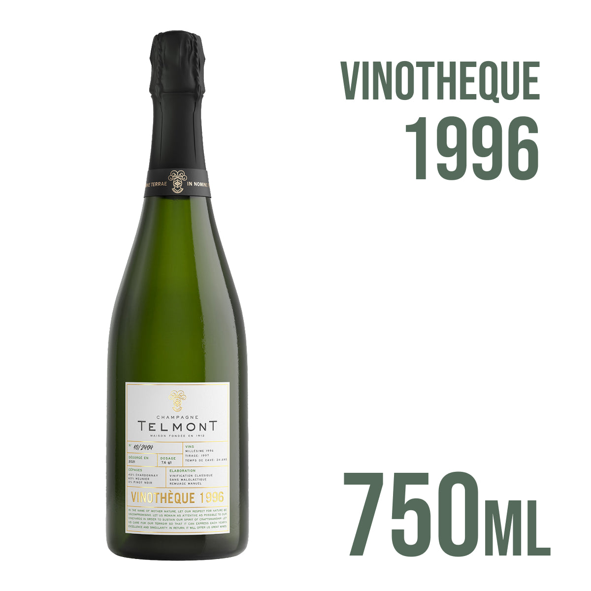 Telmont Vinothèque Rare 1996
