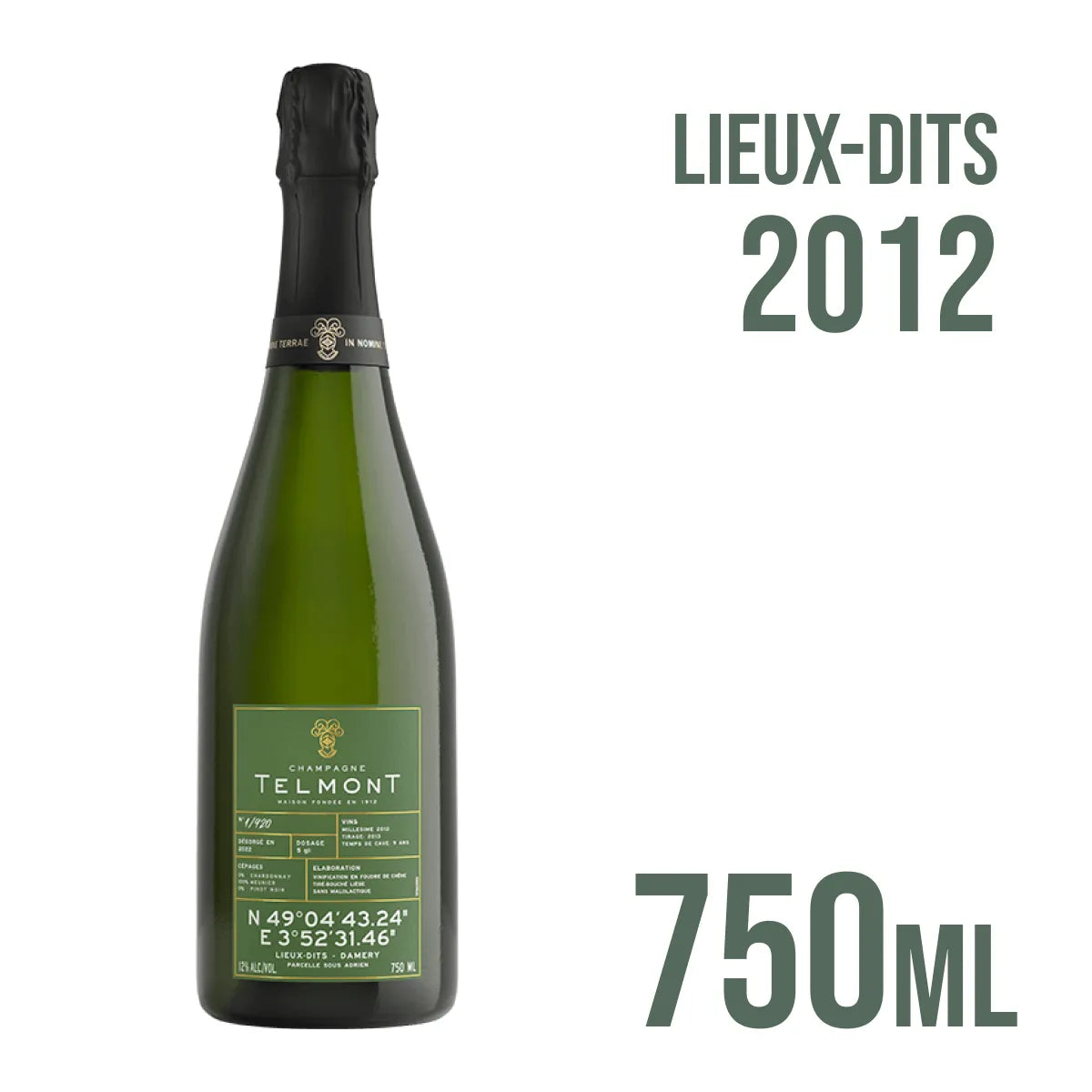 Telmont Lieux-dits Parcellaire 2012